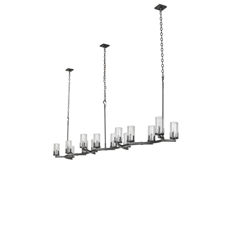 Lustre long 14 lumières 118 "118" Cero