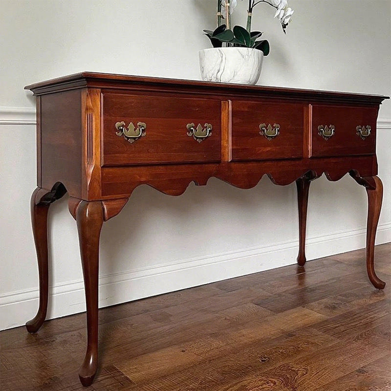 Retro Classical Elegant Console Table