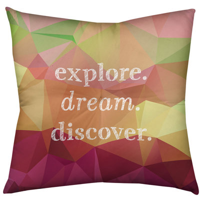 Reversible Throw Pillow