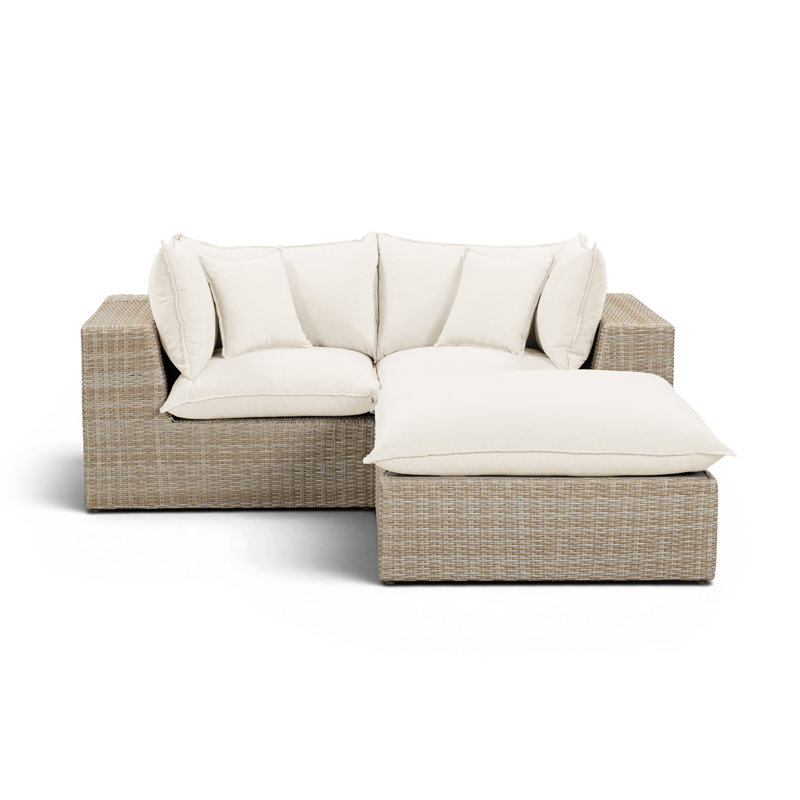 Petit modulaire d'extérieur en tissu Cali Natural Performance