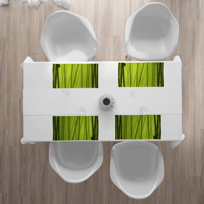 Polyester Floral Rectangle Placemat