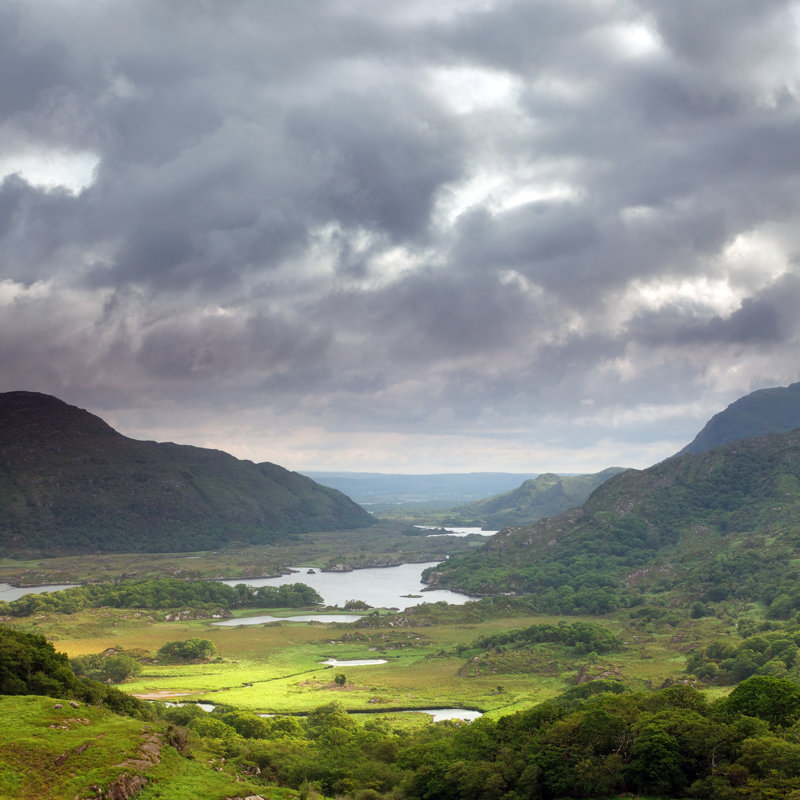 Gorgeous Landscape In Ireland - Wrapped Canvas Print, 51cm H x 51cm W x 3.8cm D