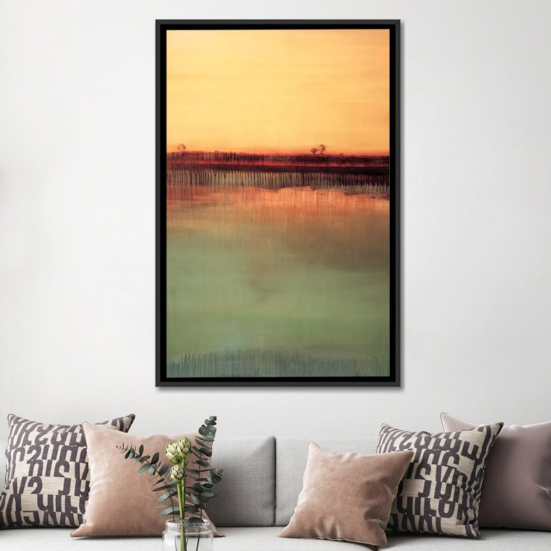 «Straight into Transcendence», impression sur toile, H 26 po x l 18 po x P 1,5 po, Toile avec cadre flottant noir