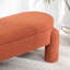 Banc de rangement rembourré à couvercle rabattable pour l'extrémité du lit-1829628979