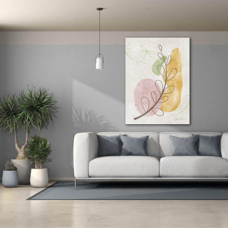 Toile épique Graffiti «Organic Abstract 2» par Jean Plout, 40 po x 54 po