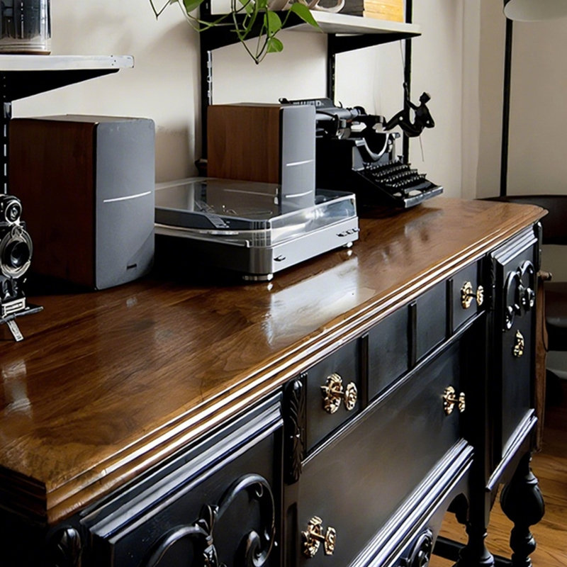 American Style Retro Classical Console Table