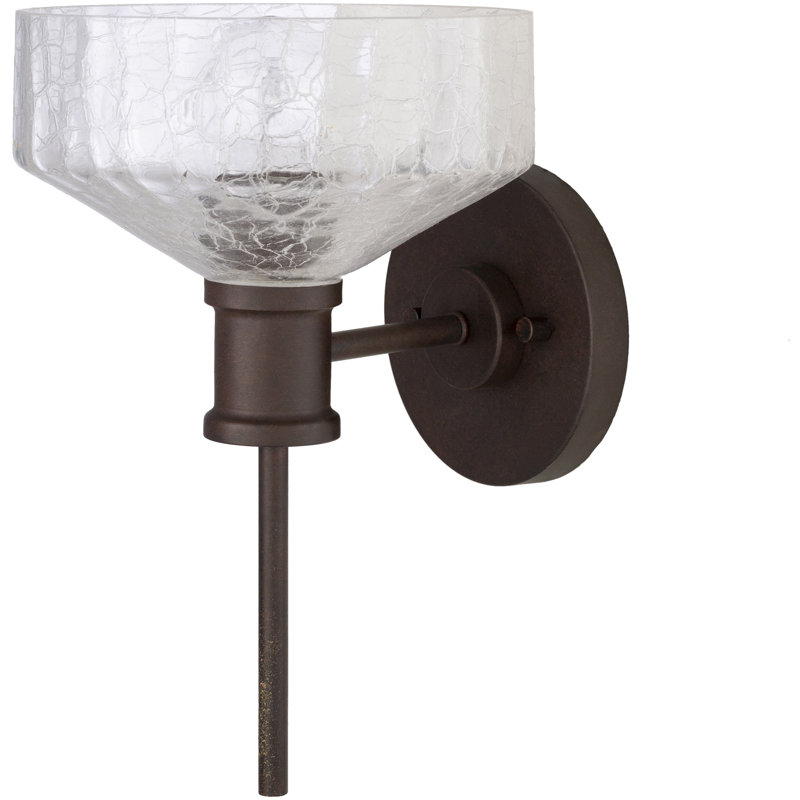1 - Luminaire mural brun clair