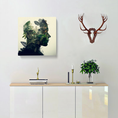 Jungle Double Exposure No.2 - Wrapped Canvas