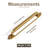 Classical Bar Pull With Hollowed-Out Backplate(G025) Multipack-117285500-117285502