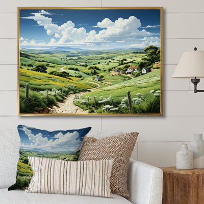 Country Club Club Countryside, reproduction d'art sur toile