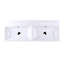 Aquasei 47.75'' L Bathroom Sink-480617023