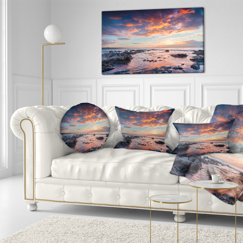 Coussin photo passero cape spring, 12 po x 20 po, Coussin lombaire