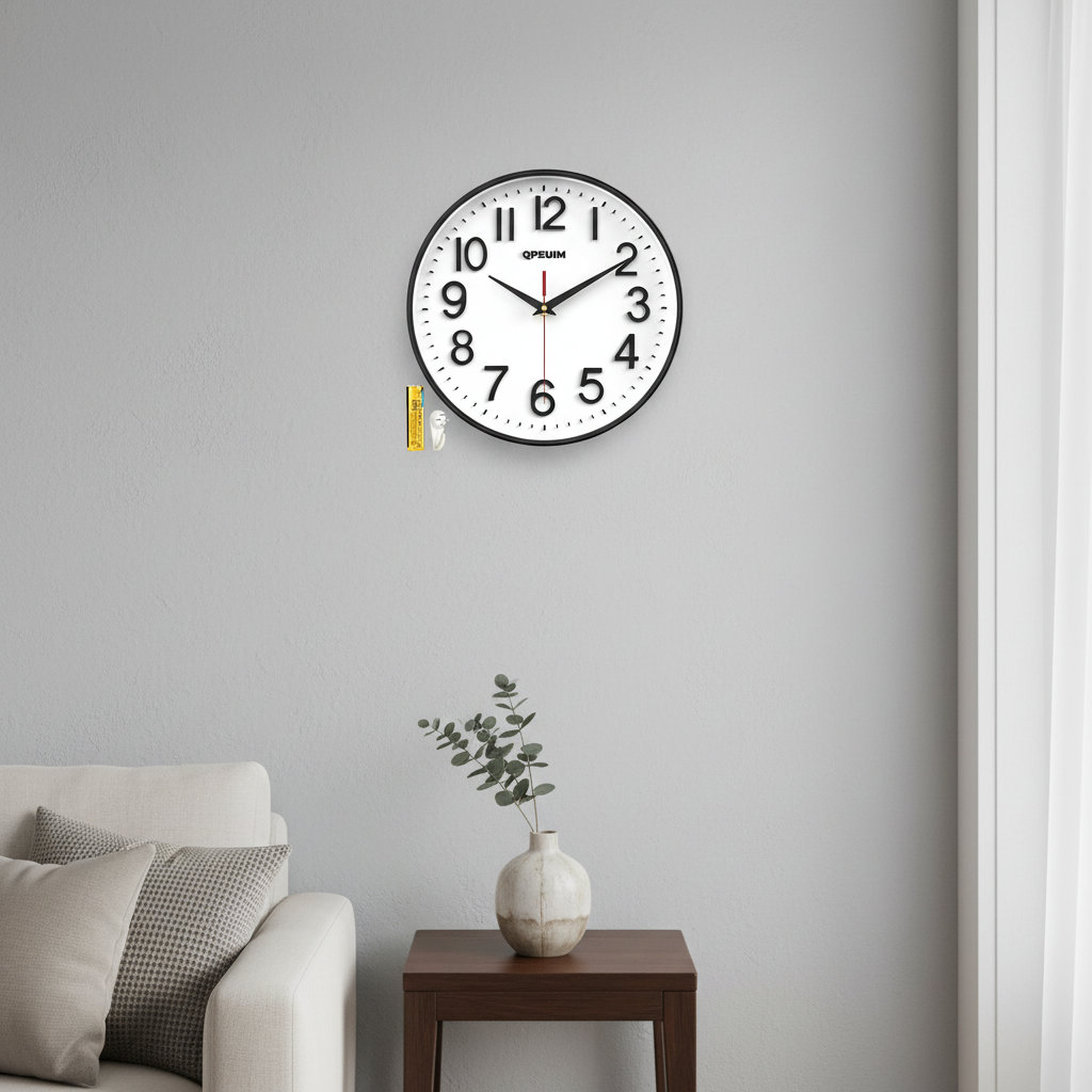 Photo inspiration: Tick Free Homes Services Reference: Latitude Run 10 Inch Silent Tick Free Wall Clock Battery