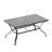 6 - Person Outdoor Dining Set With  Rectangular Metal Table-107282316