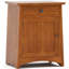 Highlands 1 - Drawer Solid Wood Nightstand-1474513470-1474513468
