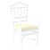 Chippendale 20'' H Upholstered Armchair