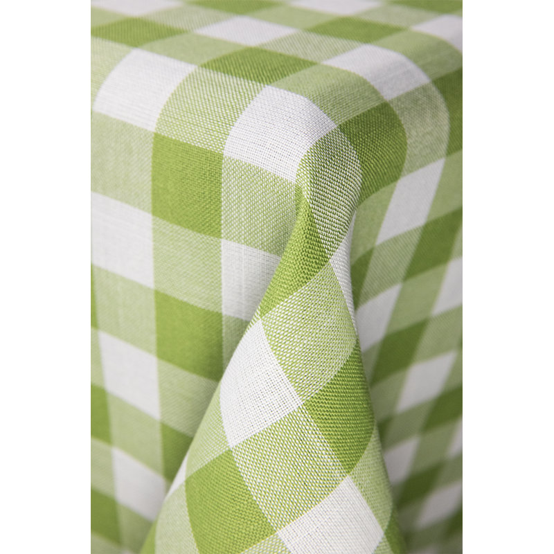 Aafreen Tablecloth, Green, 60" L x 60" W