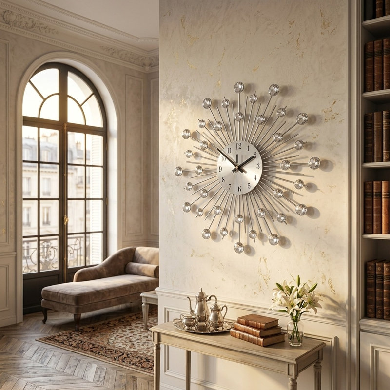 Iron Analogue Wall Clock