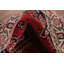 Tapis oriental géométrique à motif de vestibule indien 4 x 6