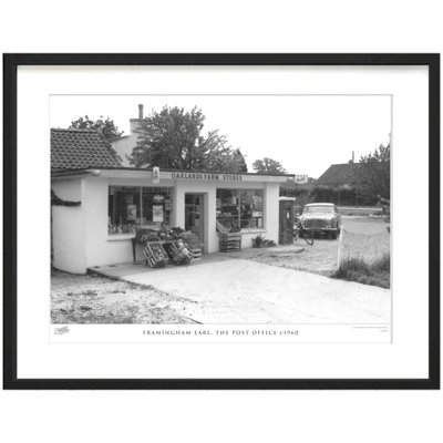 Framingham Earl, The Post Office C1960 by Francis Frith - Single Picture Frame Print