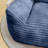 Oversized Comfy Beanie Bag Chair With Armrests - Cozy Fluffy Cloud Mini Couch For Living Room, Bedroom & Dorm-163618209
