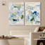 Ensemble de 2 reproductions d'art tendance sur toile Chroma Balance-1828862948-1828862970