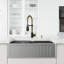 Station de travail de lavabo de cuisine à simple cuve en acier inoxydable avec robinet H 19 po Oxford L 33 po x l 20 po