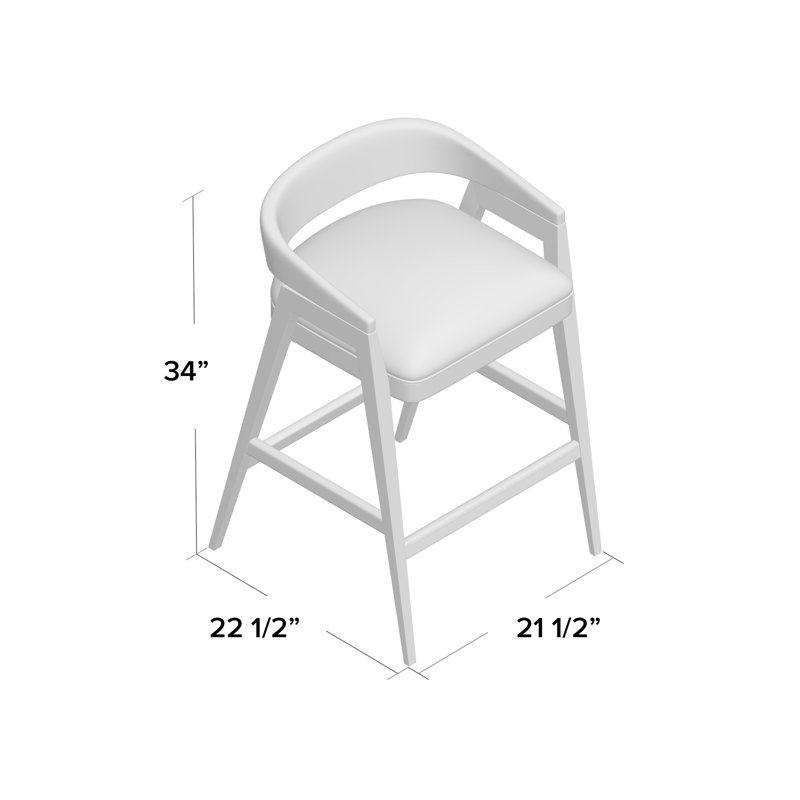 Signature Designs Arne Low Back Barstool, Bar Stool (30" Seat Height)