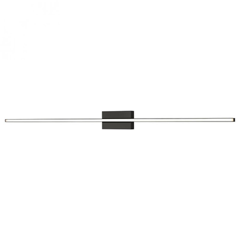 Black 24" Dimmable Energy Star LED Wall Sconce