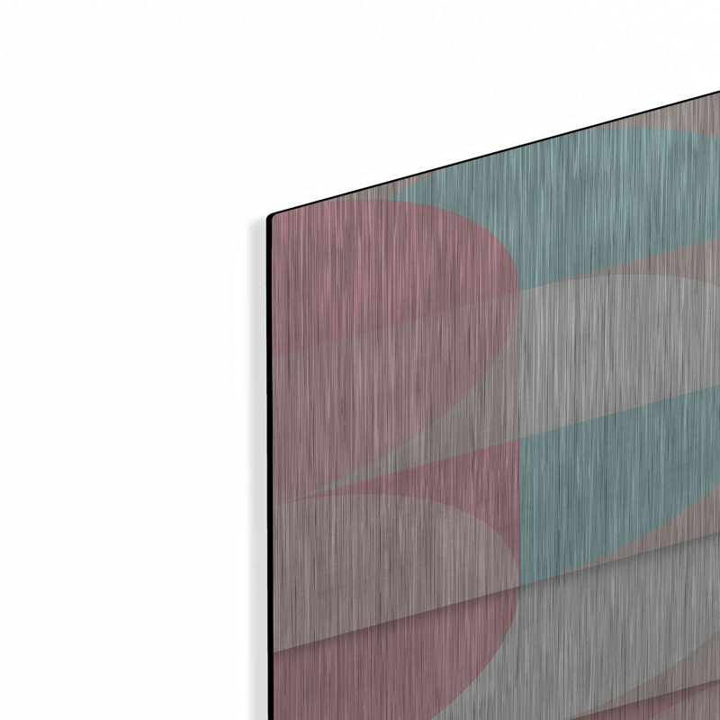«The Scandinavian Geometric» par Seven Trees Design, art mural en métal, 24 po x 36 po, H 36 po x l 24 po
