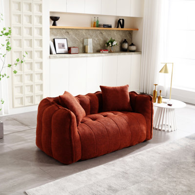  Causeuse capitonnée Bean Bag