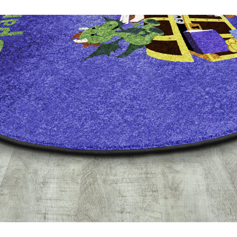 Tapis Kid's Essentials, Ovale 5 pi 4 po x 7 pi 8 po