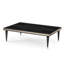Table basse La Francaise - glace noire