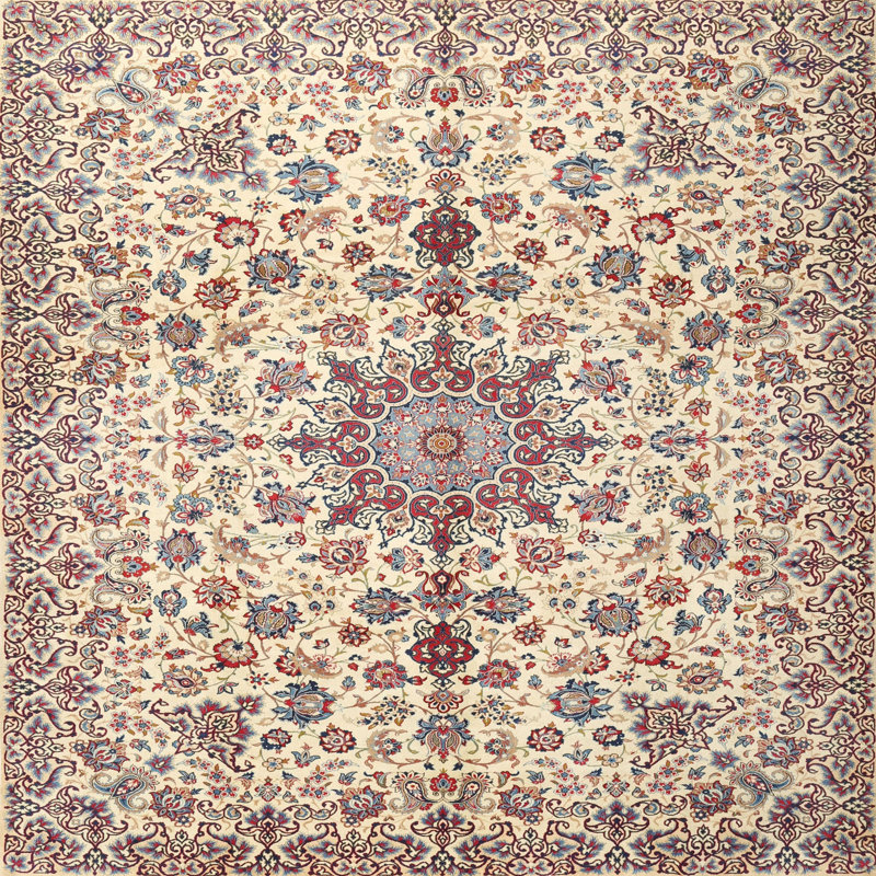 Oriental Indoor Rug, Square 8'