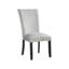 Chaise rembourrée en velours Biggs-919018372