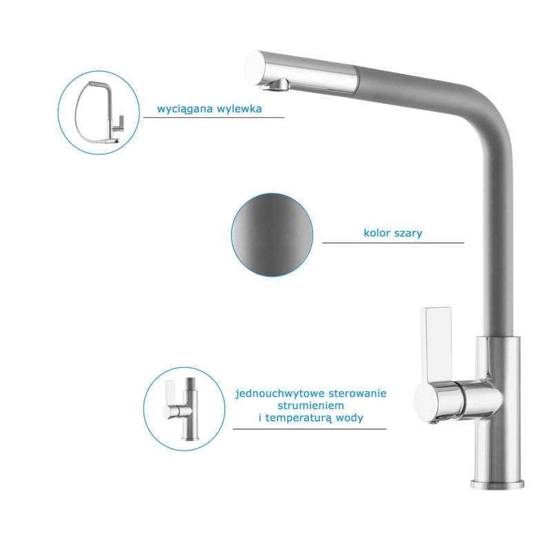 Belfry Kitchen Spirea Kitchen Faucet