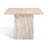 Pristina Tall Square Marble Accent Table-110742261-125309700