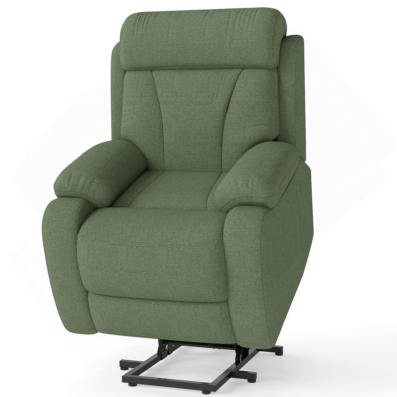 Power Lift Recliner, Lift Chair Recliners For Small Spaces, Electric Recliner Chair With Remote Control, Side Pocket