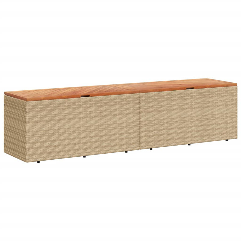 Latitude Run Jalen 220cm W Deck Box, Beige