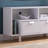 TV Console Table With 2 Drawers And Open Shelving, Tv Stand