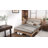 Bed Frame With Upholstered Headboard, Platform Bed Frame With Wooden Slats, No Box Spring Needed, Easy Assembly-1777914791-1777914789