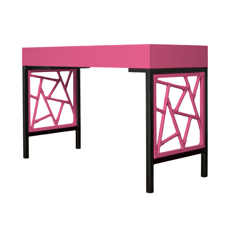 Tiffany Writing Desk, Hot Pink