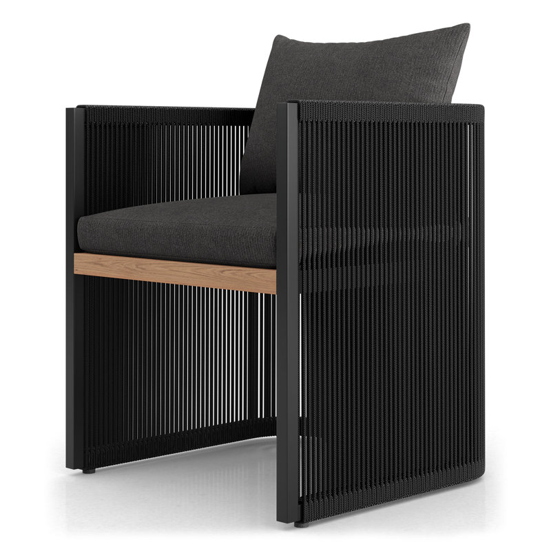 Clifton Dining Chair In Peppercorn Fabric