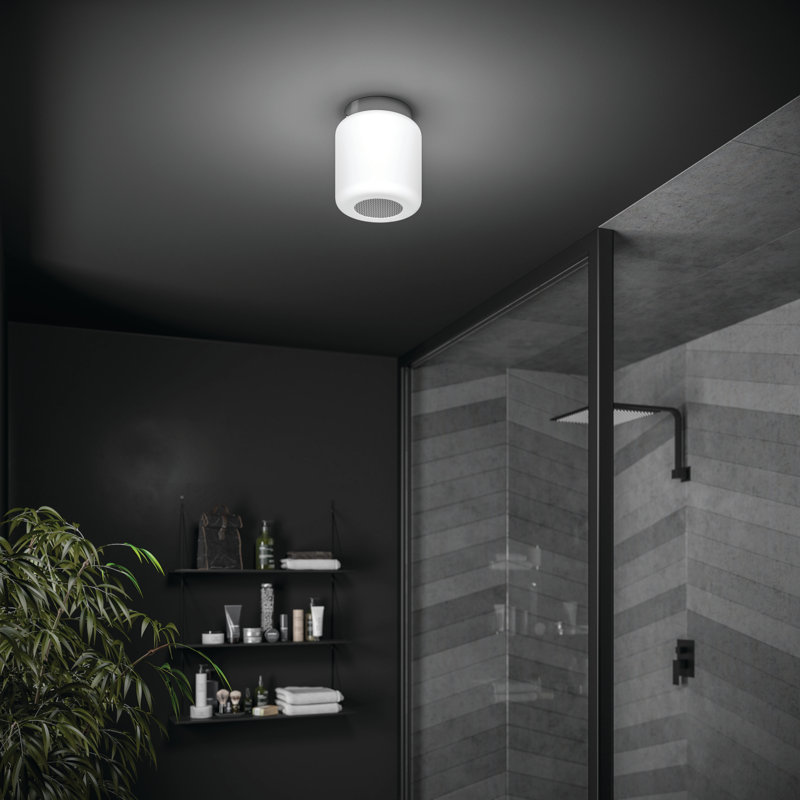 Rhythm Glass LED Flush Mount