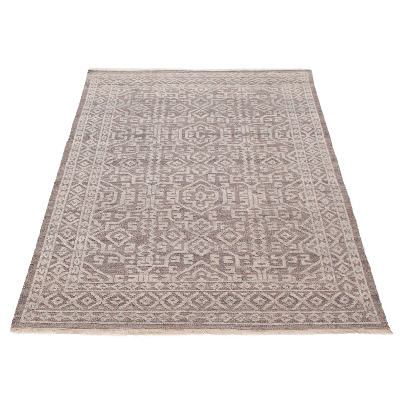 Tapis gris clair Tangier 5 pi 3 po x 7 pi 11 po