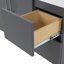 48.5" Wall-Mounted Single Bathroom Vanity With Cultured Marble Top-2118343971