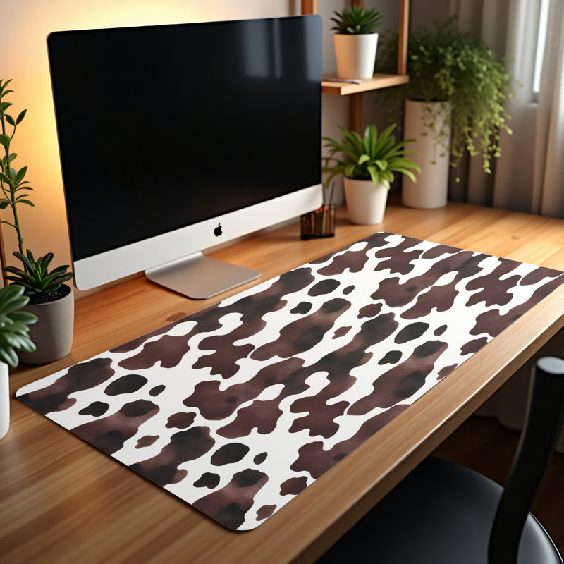 Polyester Desk Pad, 14.4x12.1