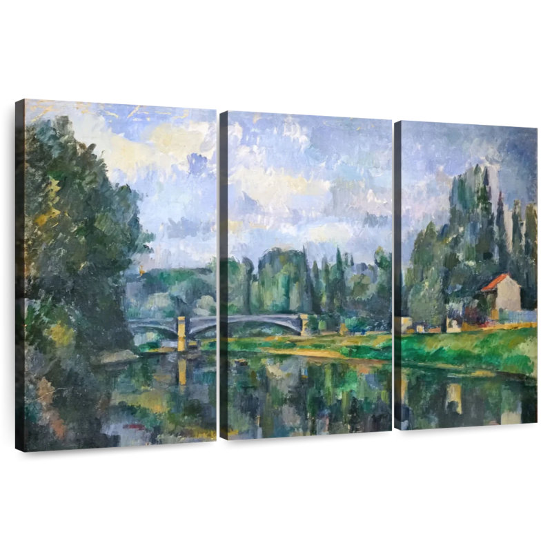 Pont d'Alvord à Créteil, H 48 po x l 74 po