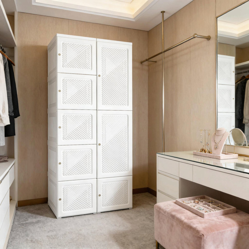 Armoire de rangement pour vestibule, garde-robe portative, rangement pour vêtements