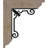 Fleur De Lis Traditional Ironcrest Bracket-108927052-108927059